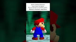 Marios honest reaction