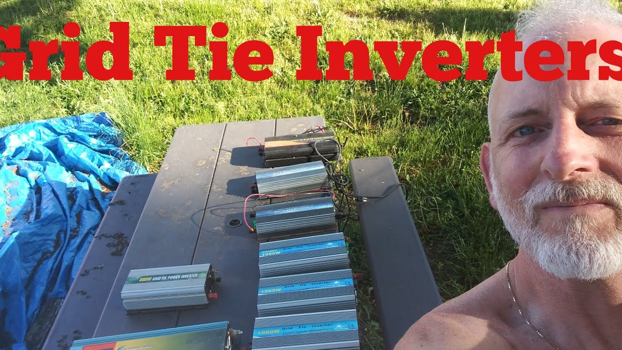 10 Solar Grid Tie Inverters - YouTube