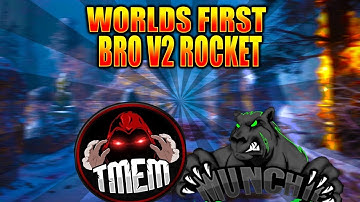 CoD WW2 *WORLDS FIRST* V2 BROcket | 2 V2 Rockets in ONE MATCH !!