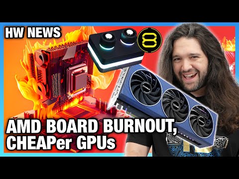 HW News - AMD BIOS Issues, 7600 XT vs. 4060 Ti Rumors, Direct Die Fire Extinguisher