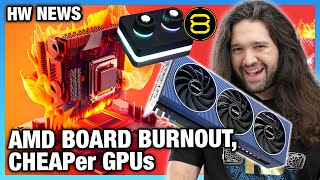 HW News - AMD BIOS Issues, 7600 XT vs. 4060 Ti Rumors, Direct Die Fire Extinguisher