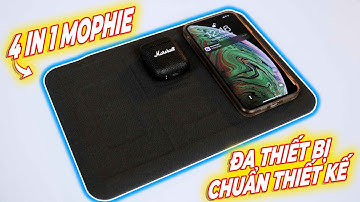 Đế sạc không dây 4 in 1 MOPHIE: SẠC ĐA THIẾT BỊ, THIẾT KẾ ĐẸP| Minh Tuấn Mobile