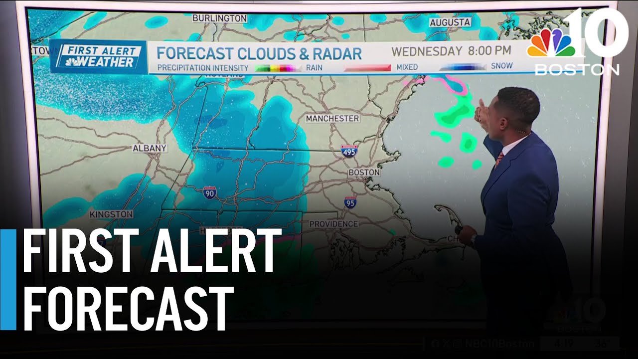 Forecast: Rain and snow heading our way - YouTube