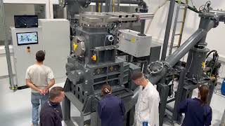 Vacuum Crushing of Lithium-Ion Batteries in Vacuum Shredder of R&D Line for Battery Recycling
