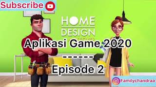 Aplikasi Gameplay HomeDesign Makeover Review Testimoni 2020 Episode 2 || FamilyChandraa ASMR screenshot 1