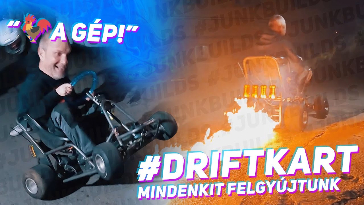 Mindenkit felgyújtottunk... |#Driftkart | #Junkbuilds | #dewalt | #ENCSU