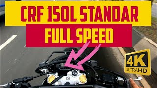 Test Ride Crf 150L Standar Full Speed