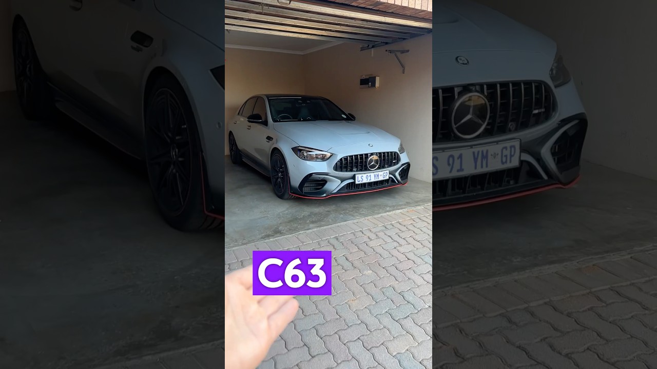 C63S E Performance F1 Edition Cold Start 🔊 