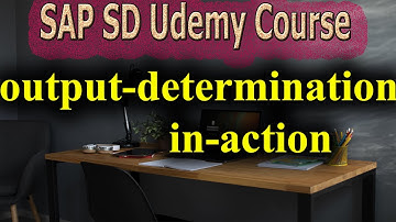 71- SAP SD Free Course: Output determination in action