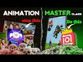 Cartoon Animation on Phone - How it's REALLY Done || @Nandafun jaisa video Kaise banaye