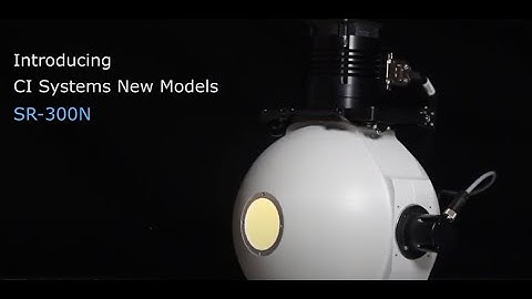 Integrating Spheres: Advanced Models | CI Systems