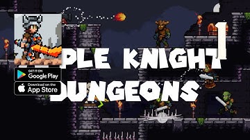Apple Knight: Dungeons Gameplay Walkthrough Part 1 - Level 1 ~ 4 (Android, IOS)