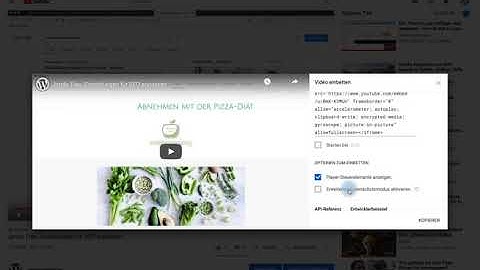 Jimdo Video einbetten