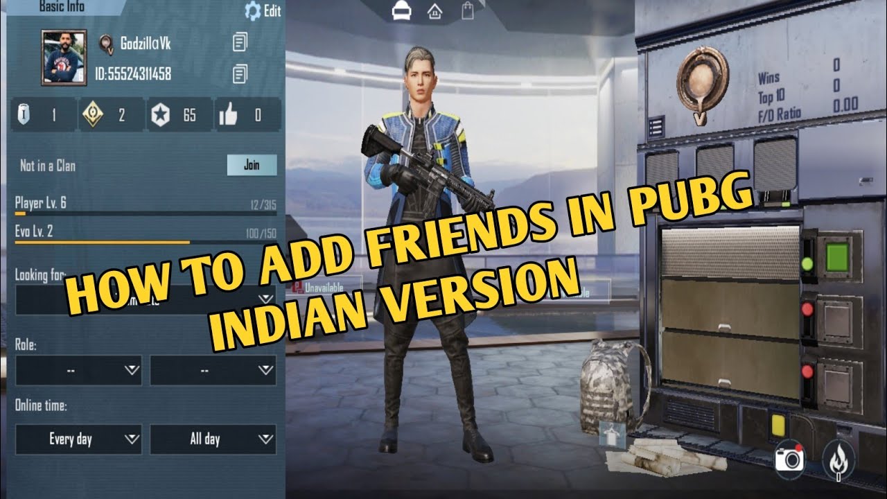 How to Add friends In Pubg Mobile In Indian Version || How to send