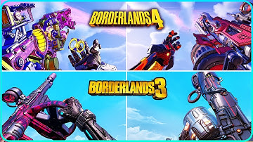 Weapon Reload Animations - Borderlands 4 vs Borderlands 3