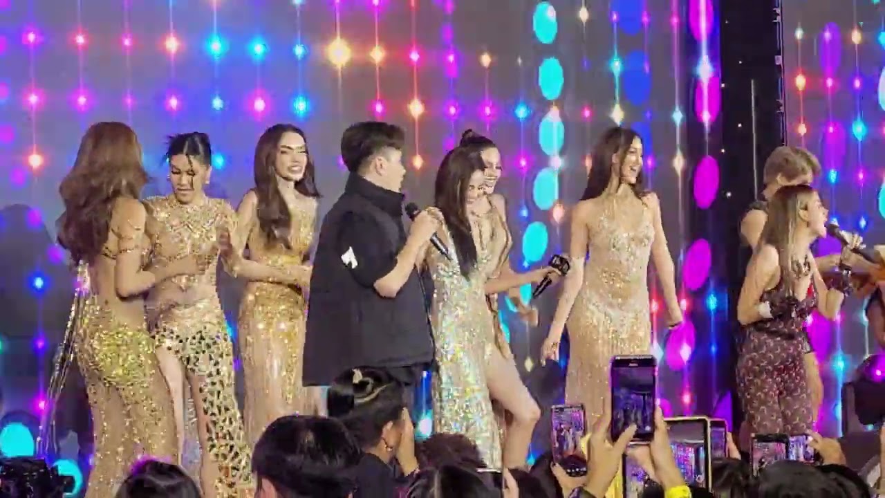 Miss Grand Thailand เต้นประกอบเพลง คอแห้ง -  จ๊ะ นงผณี