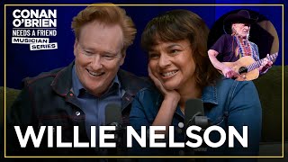 Conan Reluctantly Signed Willie Nelson’s Guitar (Feat. Norah Jones) | Conan O'Brien Needs A Friend