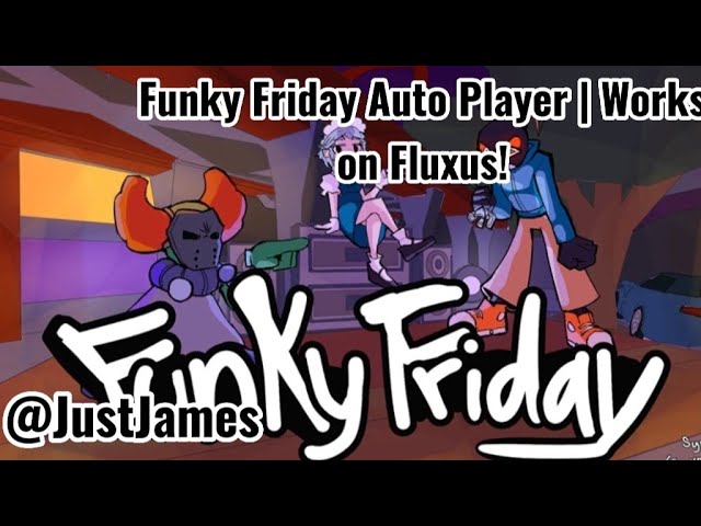 NEW Funky Friday REAL Auto Player Script  Hydrogen and Fluxus - Roblox  Mobile Exploiting 