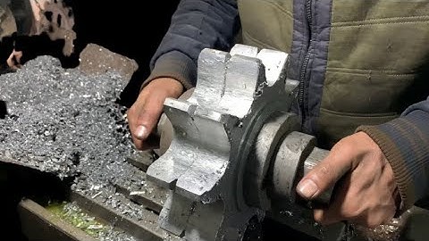 Sprocket Gear Turning and Teeth Cutting Process | Simplex Chain Sprocket Production