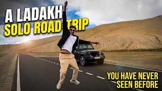 EP01❤️A Ladakh Series You Have Never Seen Before 🔥 Ladakh Solo Road-Trip with Thar Roxx in September