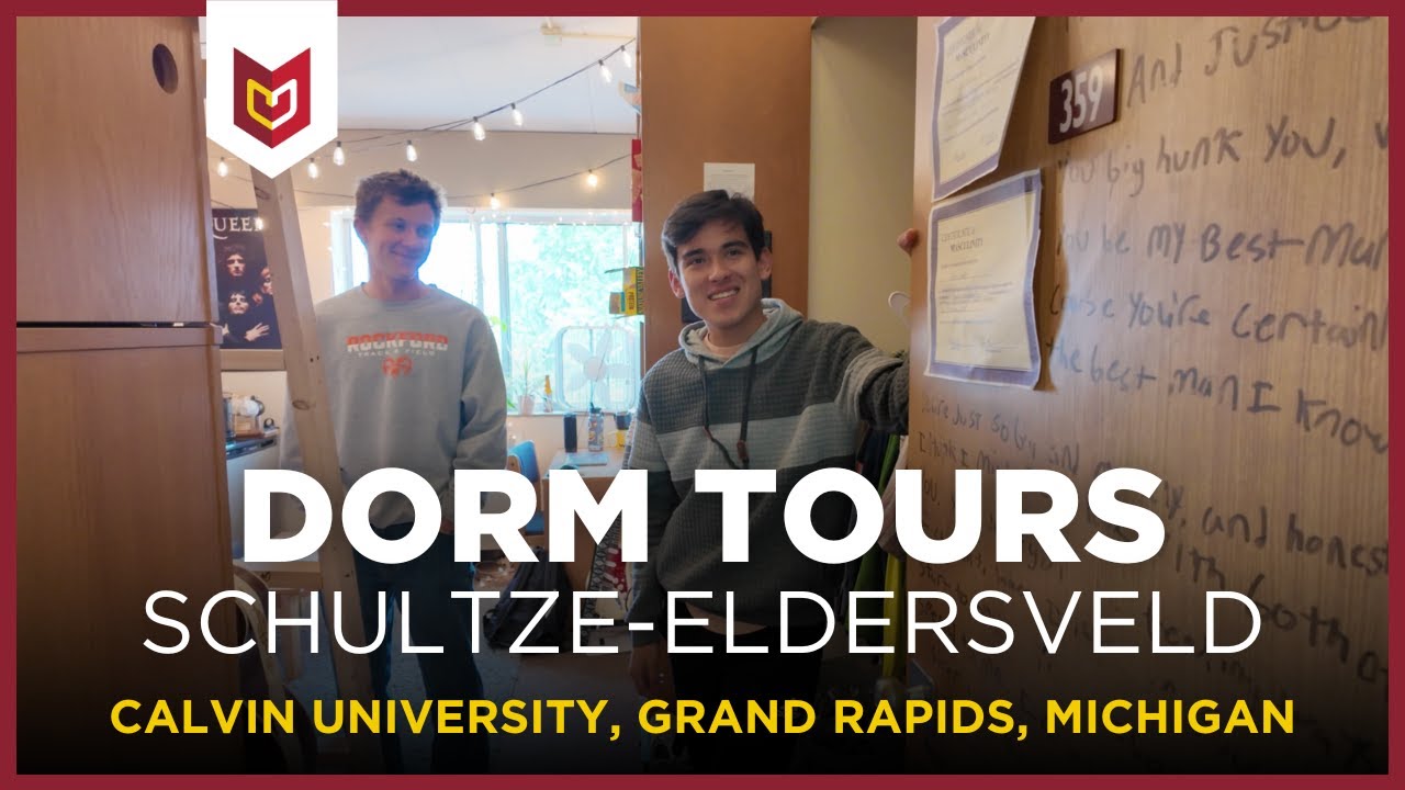 Calvin University Dorm Tours: Schultze-Eldersveld with Andrew