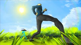 The Bald Fighter Vs The Champion | Flipaclip animation