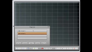 Ashly Remote for iPad Instructional Video - Add Delete or Select Page