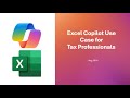 Boost Your Tax Workflow with Excel Copilot: Asset Management & Capital Allowances 📊