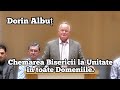 Dorin albu   chemarea bisericii la unitate n toate domeniile