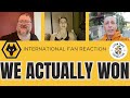 WE ACTUALLY WON 😬 Wolves 2-1 Luton INTERNATIONAL FAN REACTION