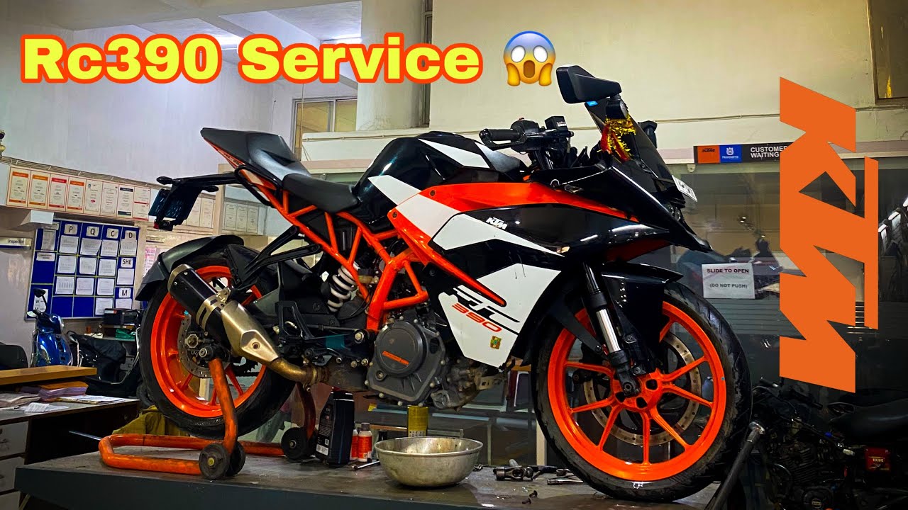 Taking My KTM RC 390 for Service | Service Cost | Full Vlog 