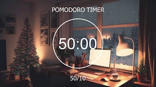 50\/10 Pomodoro Timer ★︎ Lofi Mix ★︎ Studying in The Afternoon ★︎ Focus Station