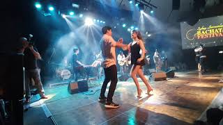 Without You - JOEL SANTOS Live Concert - BACHATA dancing Juan Ruiz and Gabriela