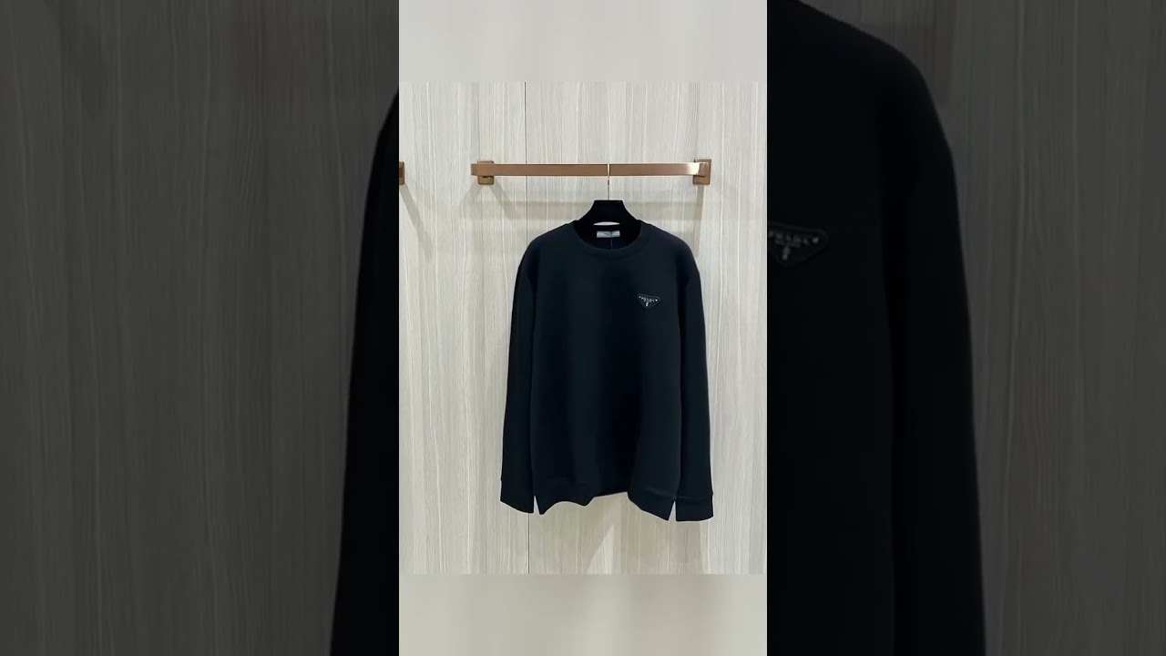 Prada Technical cotton sweatshirt