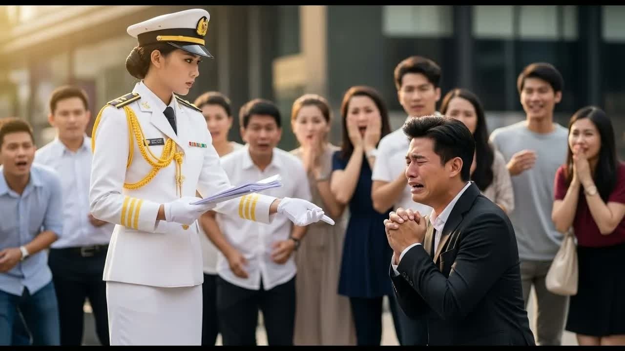 Ngày ký giấy chia tay tôi xuất hiện trong quân phục đại tá khiến chồng cũ hối hận