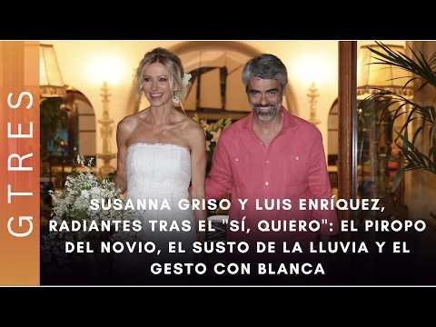 Susanna Griso y su marido Luis Enríquez comparten un plan muy especial durante su luna de miel
