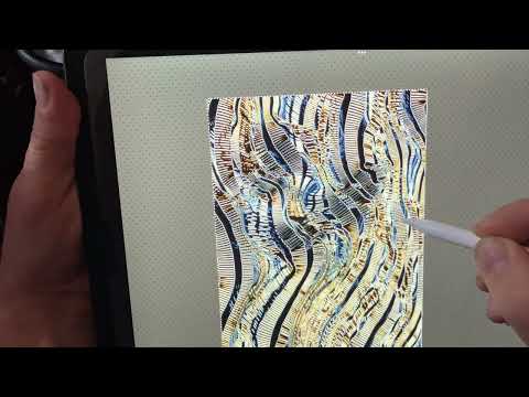 Making a moire pattern