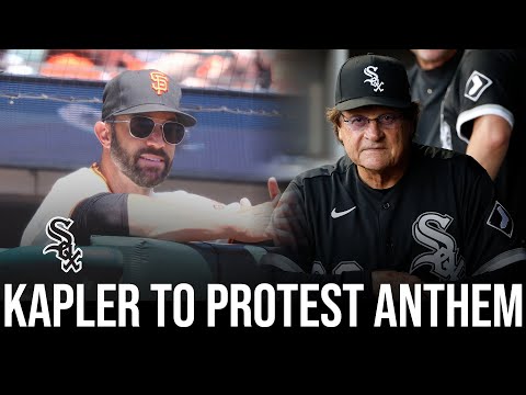 White Sox manager Tony La Russa on Giants manager Gabe Kaplers' protest | NBC Sports Chicago