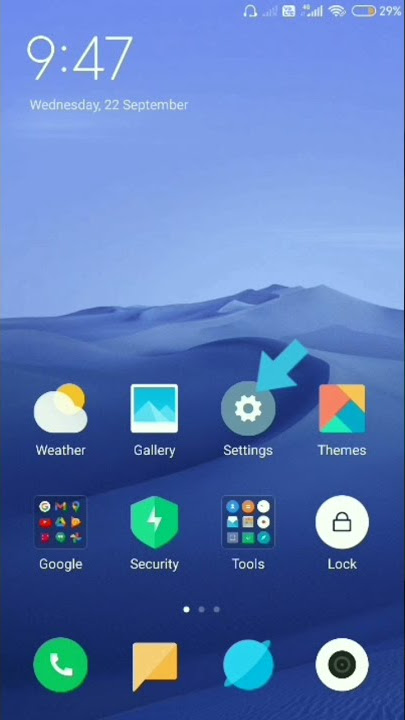 back, menu button change settings for mi phones #shorts #itspptech #mi