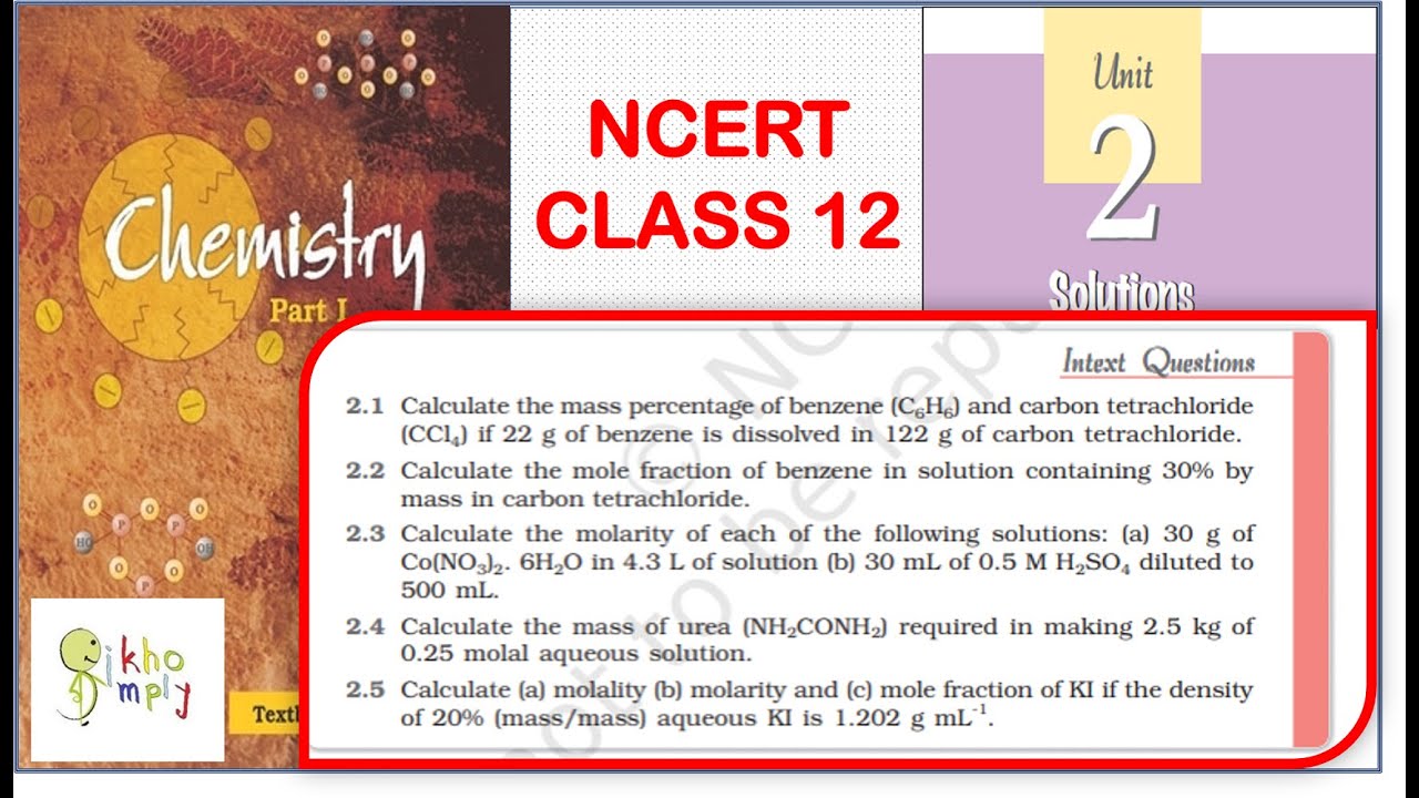 case study chapter 2 class 12 chemistry