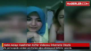 Hanife'nin küfürlü konuşması Canlı Canlı