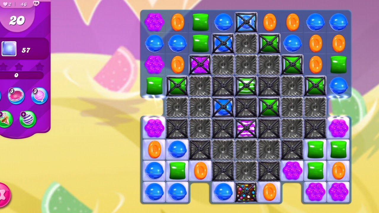 Candy Crush Saga level 46 YouTube
