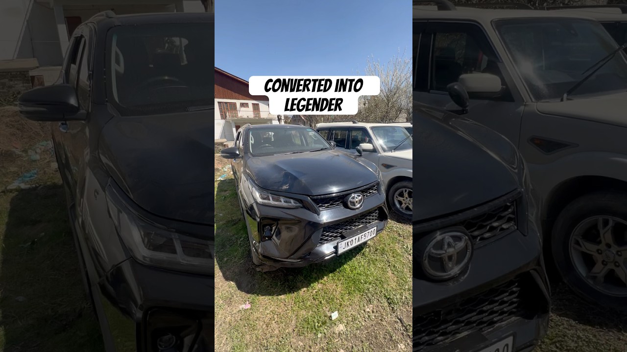 Old Fortuner Converted into legender🔥