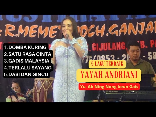 Koleksi 5 lagu Terbaik Cover Yayah Andriani (LIVE SHOW Mandala Batukaras Pangandaran) class=