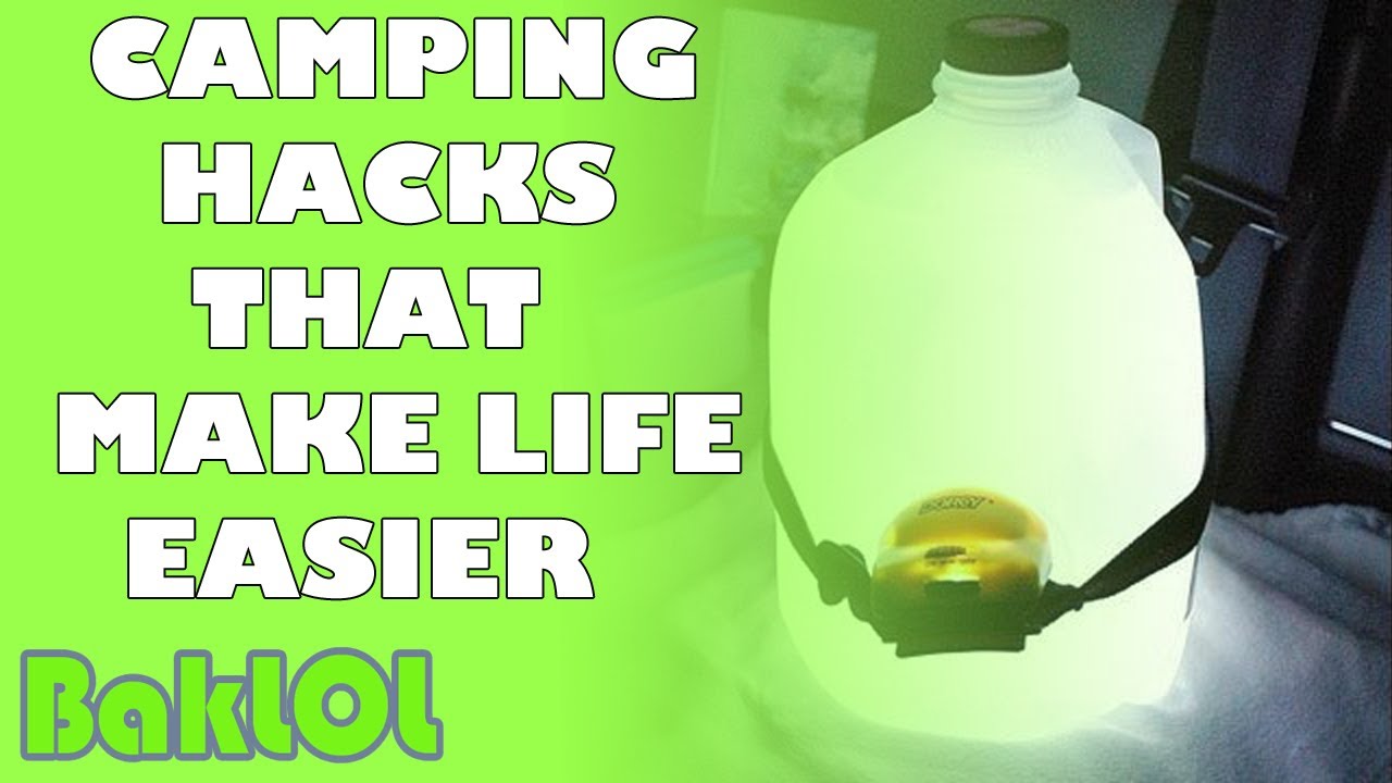 Camping Hacks That Make Life Easier YouTube