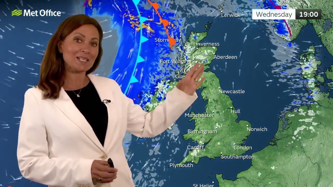 Clare Nasir Met Office Weather 6th August 2025 AM