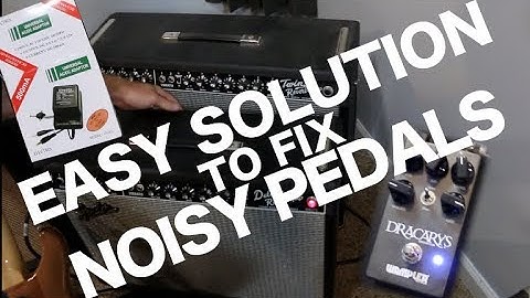 Easy Solution To Fix Noisy Guitar Pedals