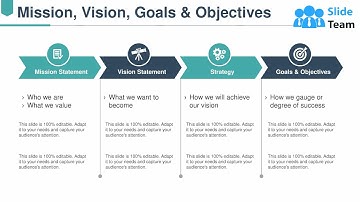 Mission Vision Goals And Objectives Ppt Slides Download