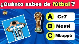 ¿Cuánto sabes de fútbol? ⚽👟 | 20 preguntas básicas | podrás completarlas todas? ✅ Quiz de fútbol.