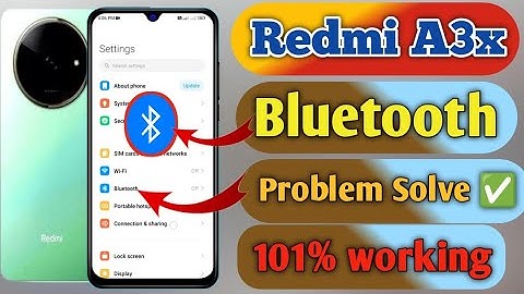 redmi a3x bluetooth problem, redmi a3x bluetooth connect problem, redmi a3x